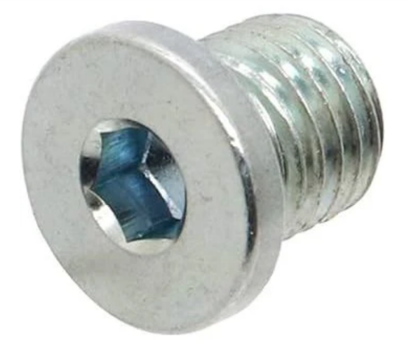 Сливная пробка ( масляный радиатор ) для VICTORY INDIAN Oil Drain Plug M12X1.5 DIN 908A part 7052306 ( замена 5812232 ) OEM Polaris